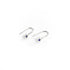 Sapphire Dot Earrings in Silver